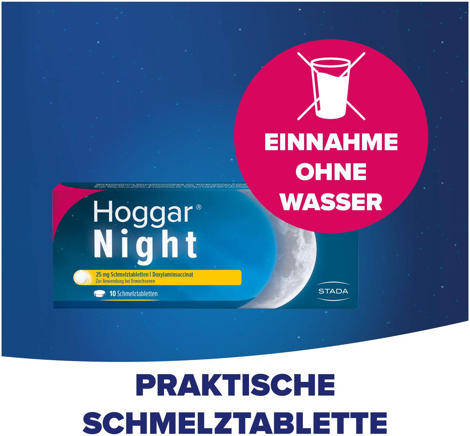 Hoggar Night 25 mg 20 Schmelztabletten