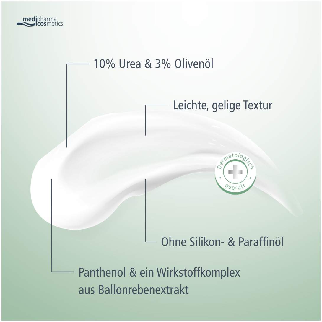 Haut in Balance Urea & Olivenöl Dermatologischer intensive Körperbalsam 5% 200 ml
