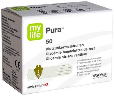 Mylife Pura Blutzucker Teststreifen 50 Stück