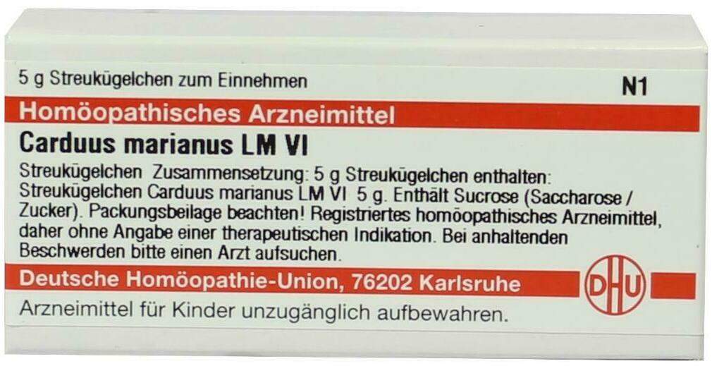 Dhu Carduus Marianus Lm Vi Globuli