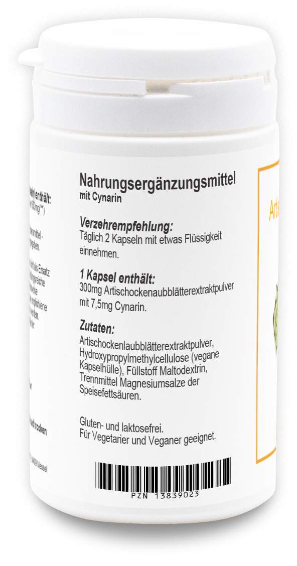 Artischocken Allpharm Premium Kapseln 60 Stück