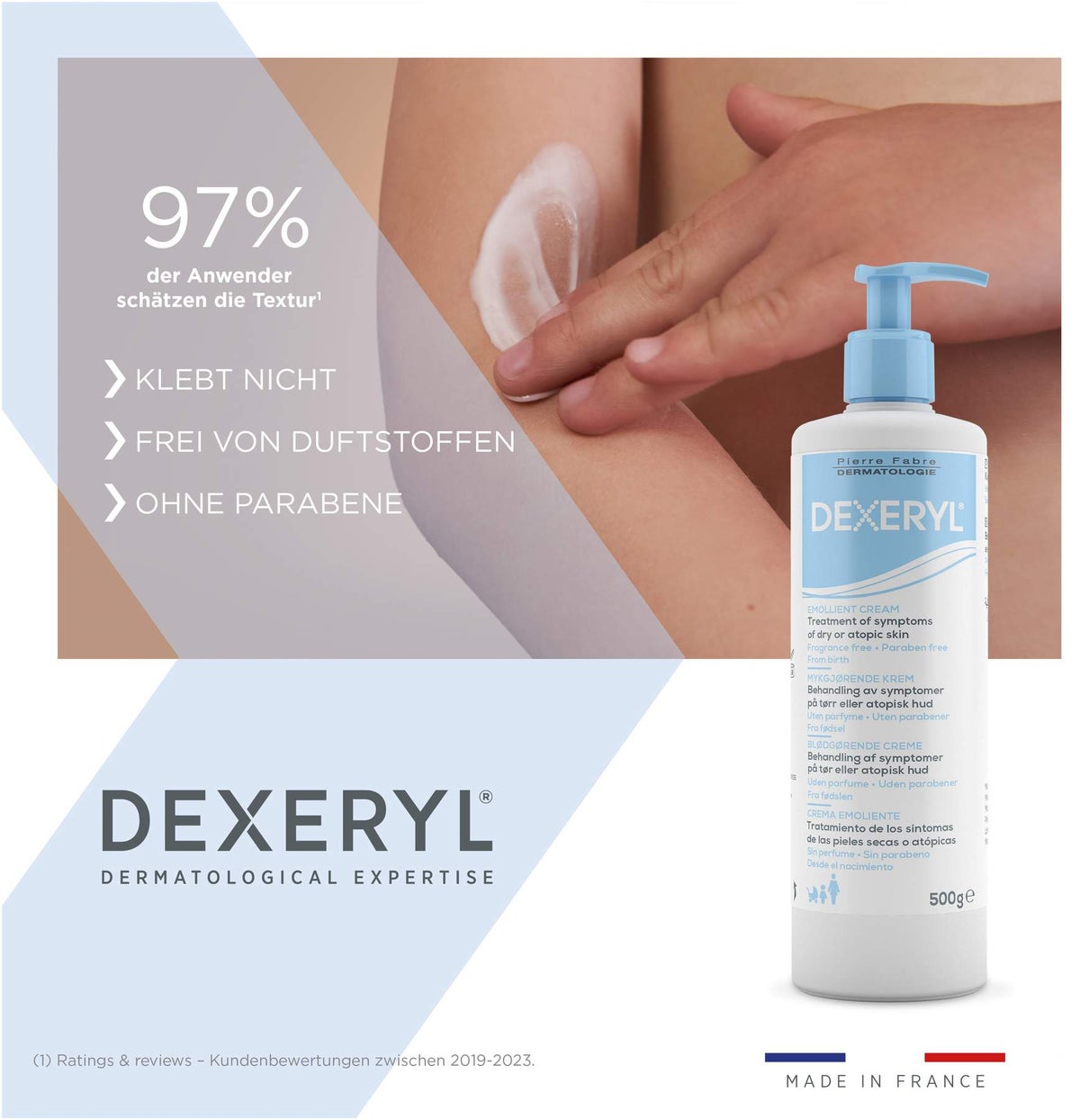 Dexeryl Creme 500 g Creme