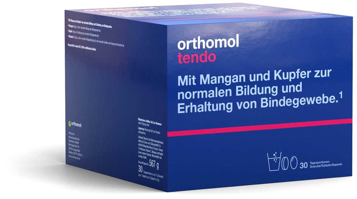 Orthomol Tendo Granulat und Kapseln 30  1 Kombipackung