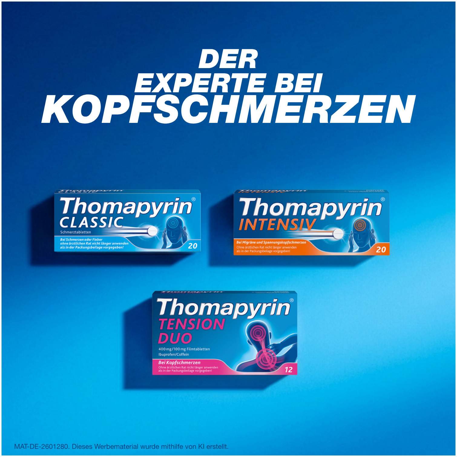 Thomapyrin Tension Duo 400 mg-100 mg 18 Filmtabletten