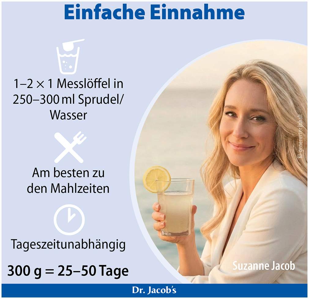Basenpulver Plus Dr. Jacob s 300 G Pulver
