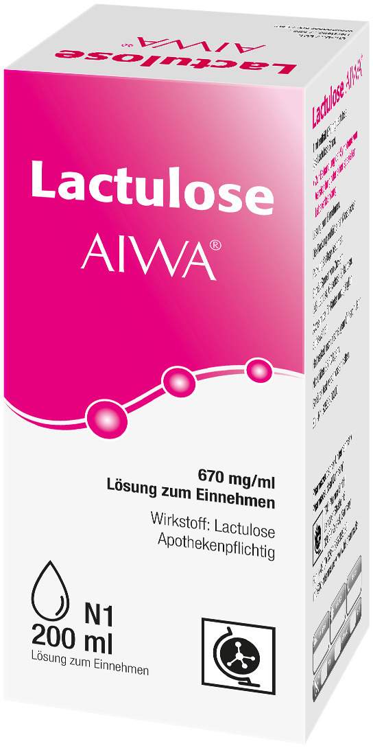 Lactulose Aiwa 670 mg Je ml Lösung zum Einnehmen 200 ml