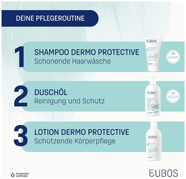 Eubos Sensitive Dusch Öl F 200 ml