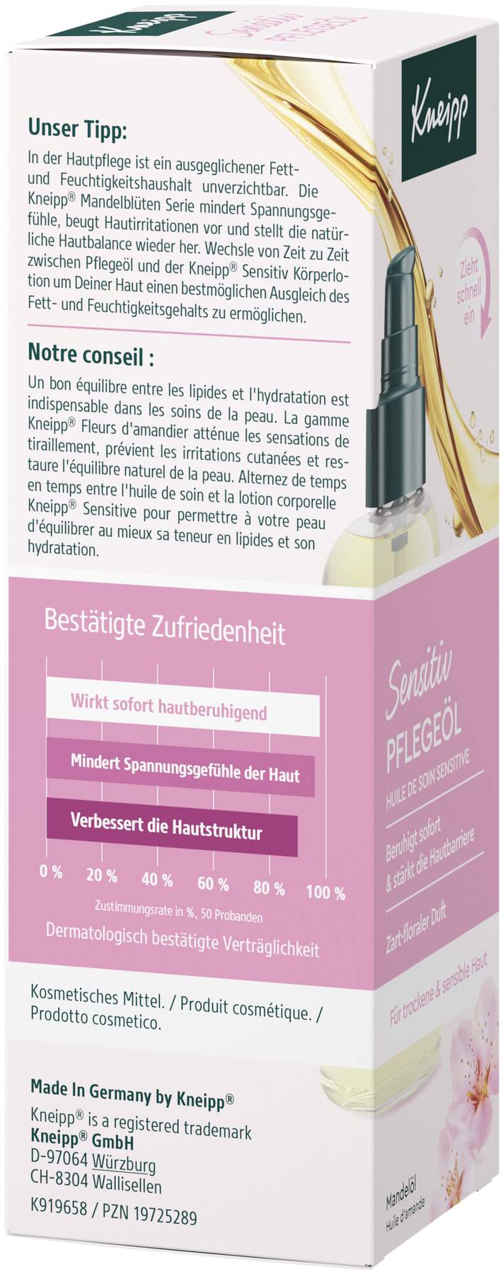Kneipp Sensitiv Pflegeöl 100 ml