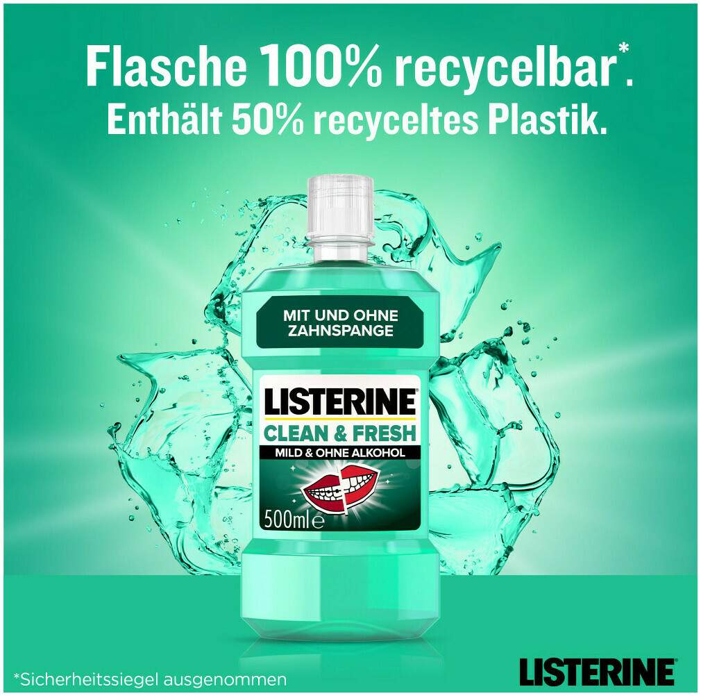 Listerine Clean & Fresh Mundspülung 500 ml