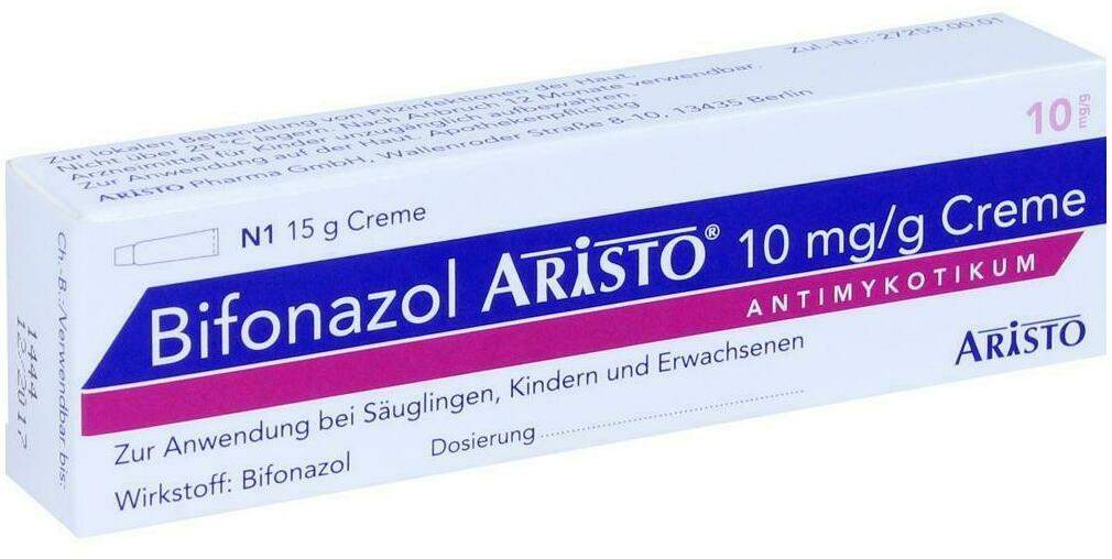 Bifonazol Aristo 10 mg Pro G Creme