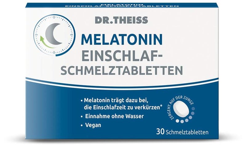 Dr. Theiss Melatonin Einschlaf - Schmelztabletten 30 Stück