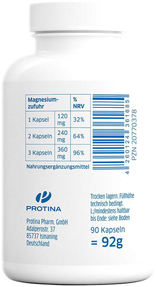 Magnesium Diasporal Bisglycinat pure 90 Kapseln