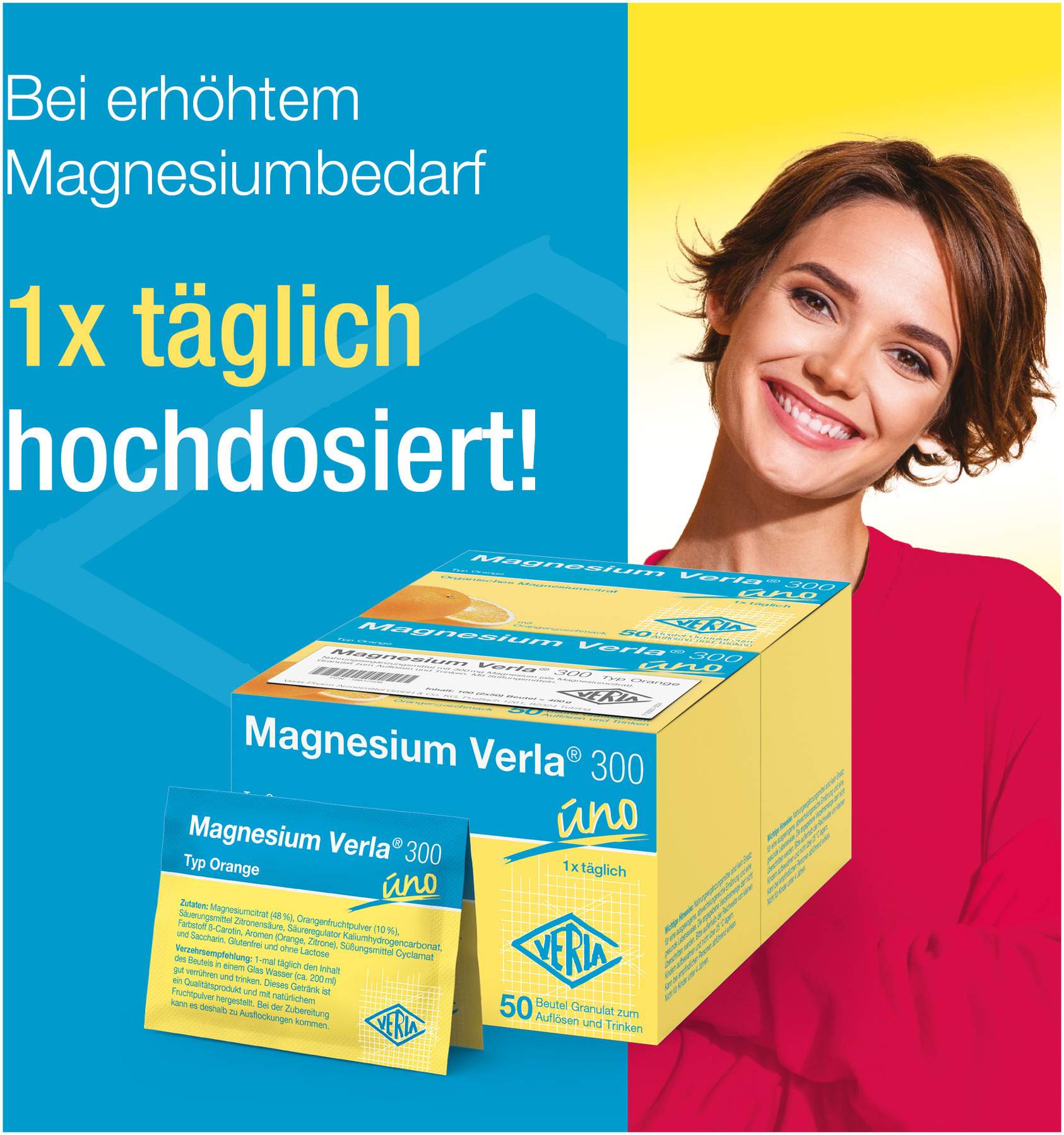 Magnesium Verla 300 Orange Granulat