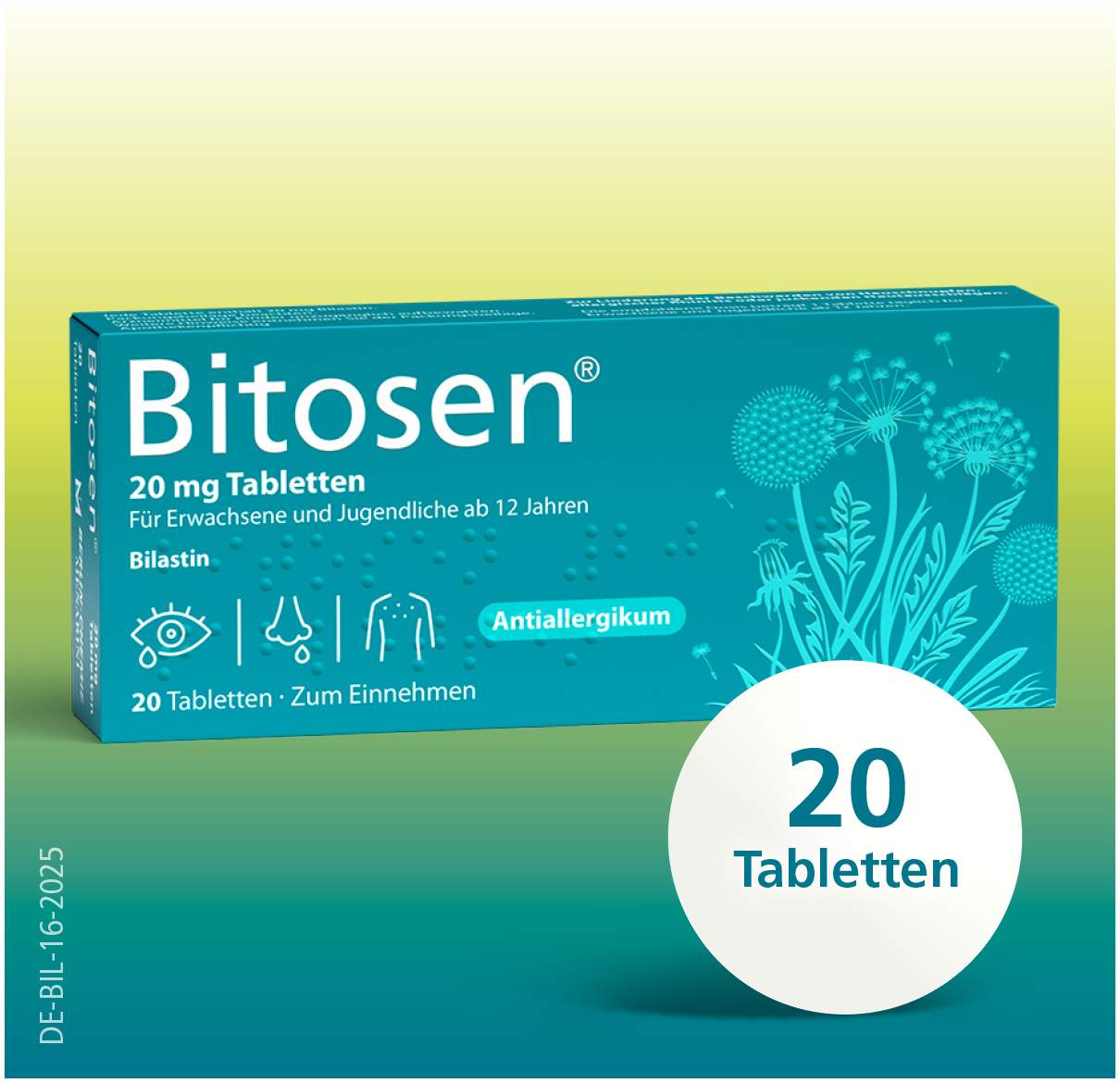 Bitosen 20 mg 20 Tabletten