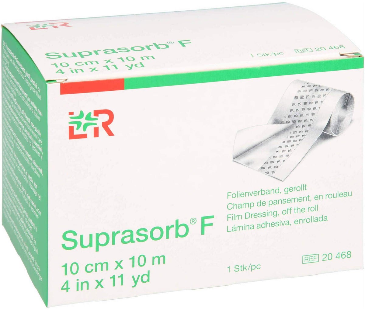 Suprasorb F Folien Wundverb.10 cm X 10 M Unst.Rolle 1 Stk