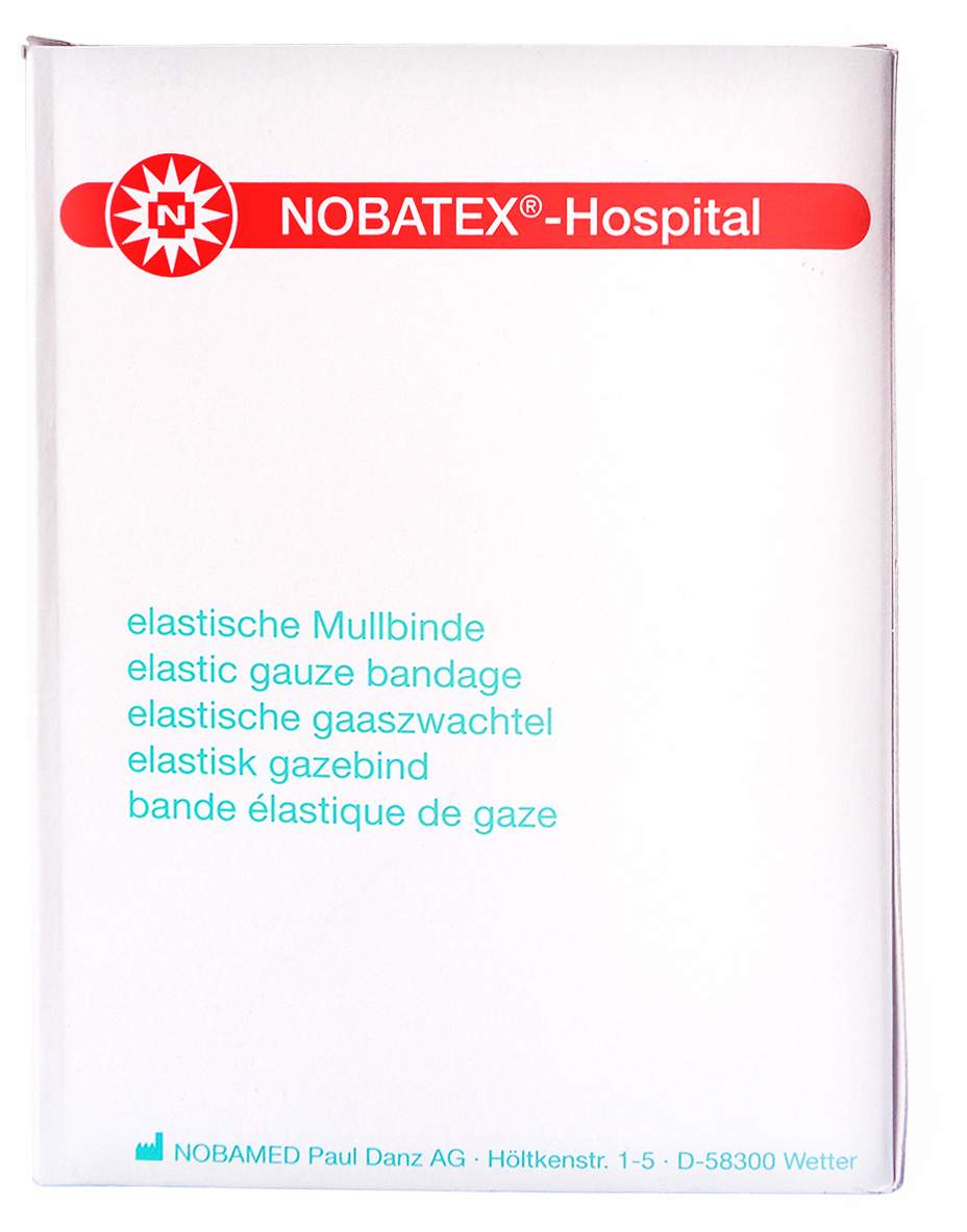 Nobatex Mullbinden Elastisch 10 Cmx4 M Hospital