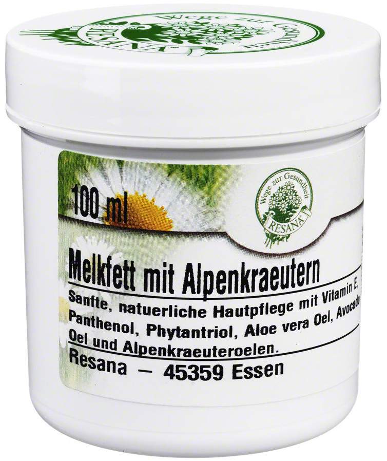 Melkfett Mit Alpenkräutern Resana
