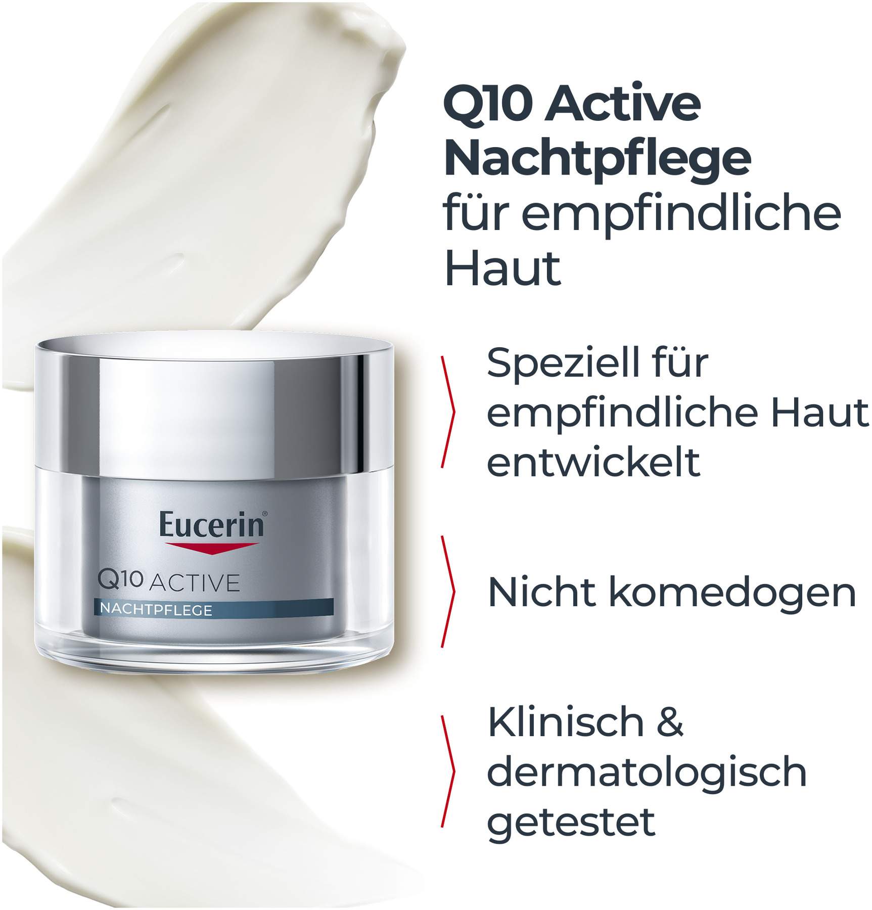Eucerin Q10 Active Antifalten Nachtpflege 50 ml Creme