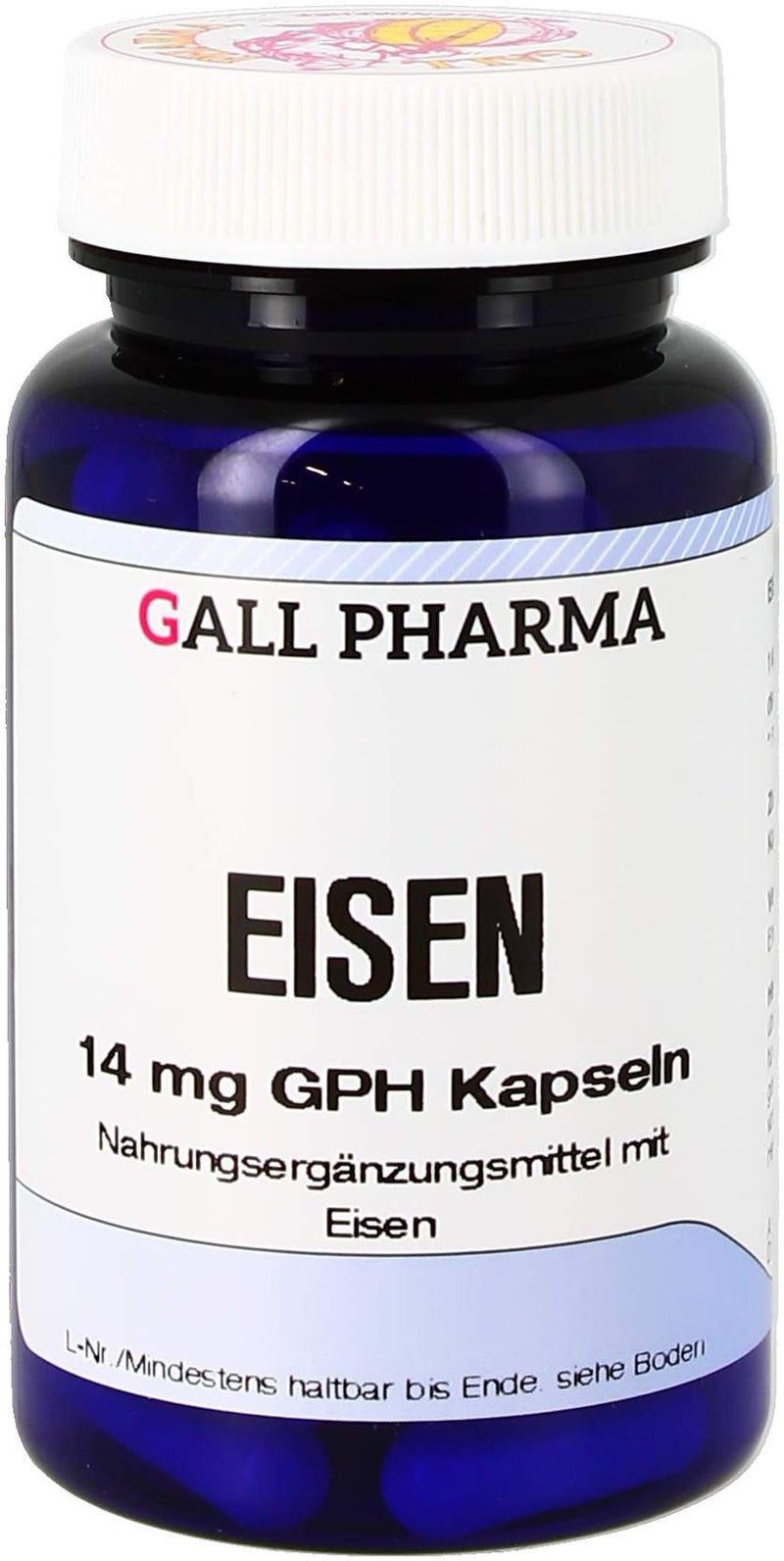 Eisen 14 mg Gph Kapseln 60 Kapseln