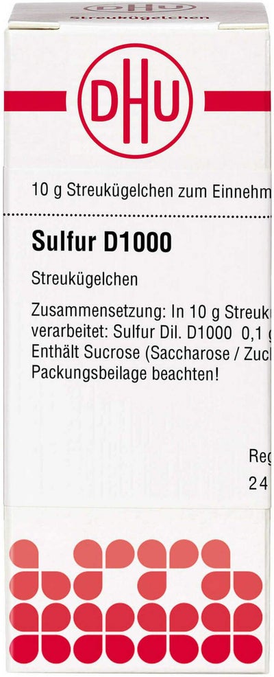 Dhu Sulfur D1000 Globuli 10 G