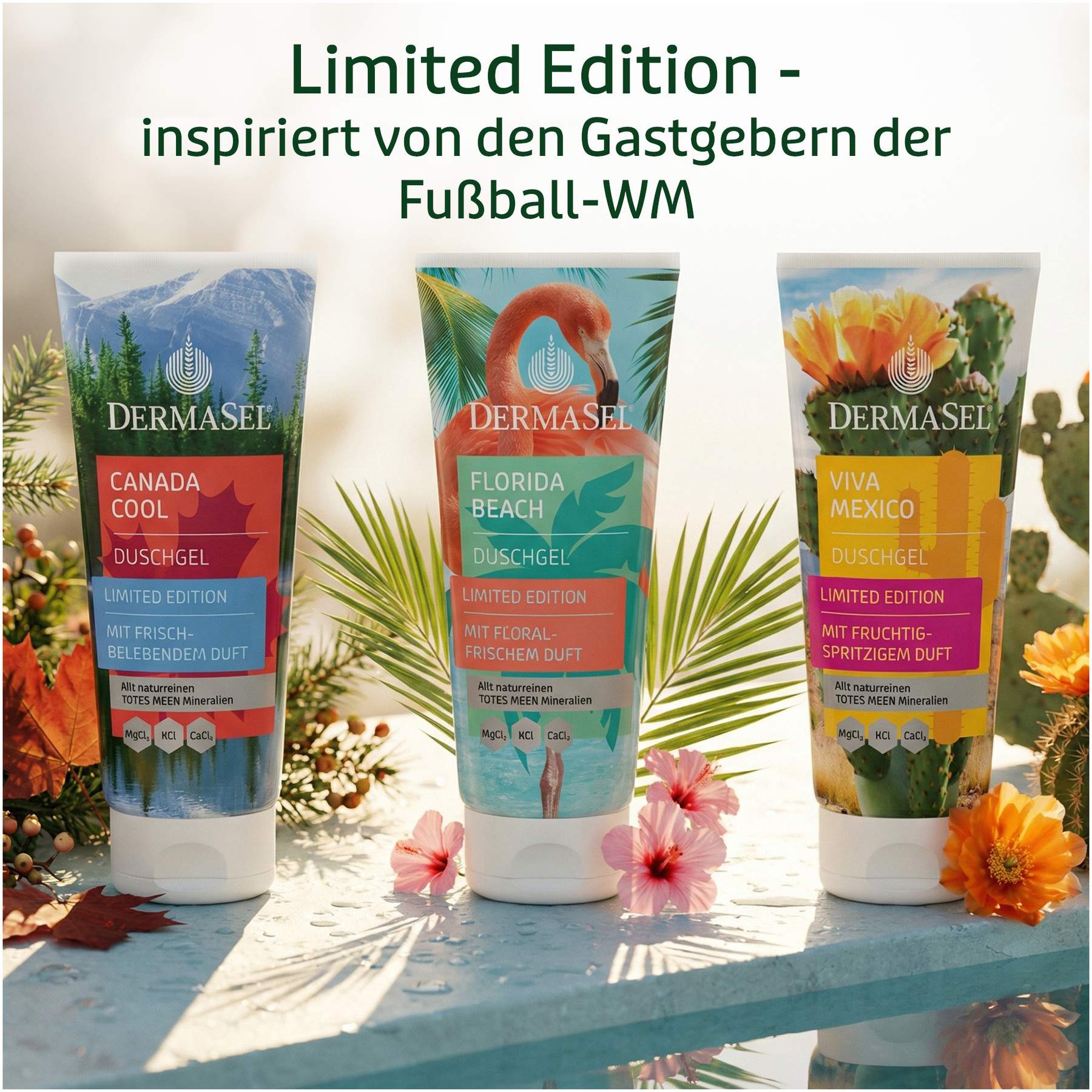 Dermasel Totes Meer Duschgel Canada Cool Limited Edition 100 ml