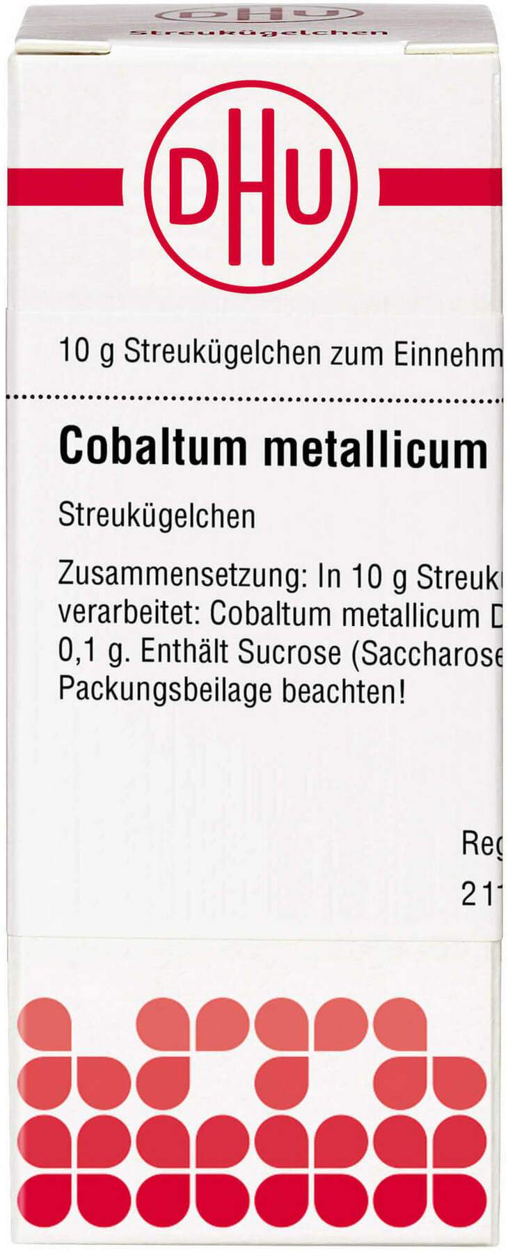 Dhu Cobaltum Metallicum D12 Globuli 10 G