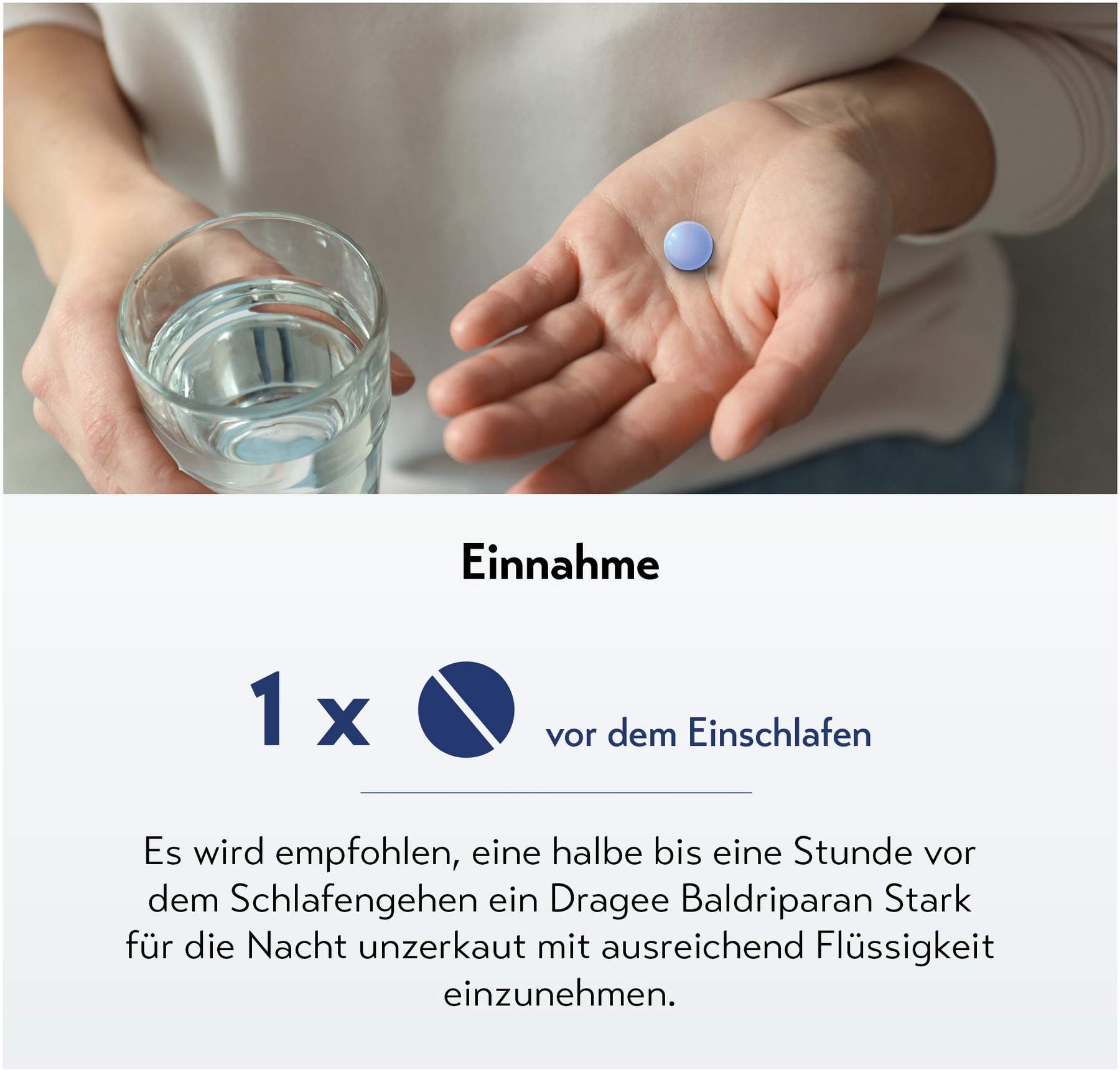 Baldriparan Stark für die Nacht 60 überzogene Tabletten