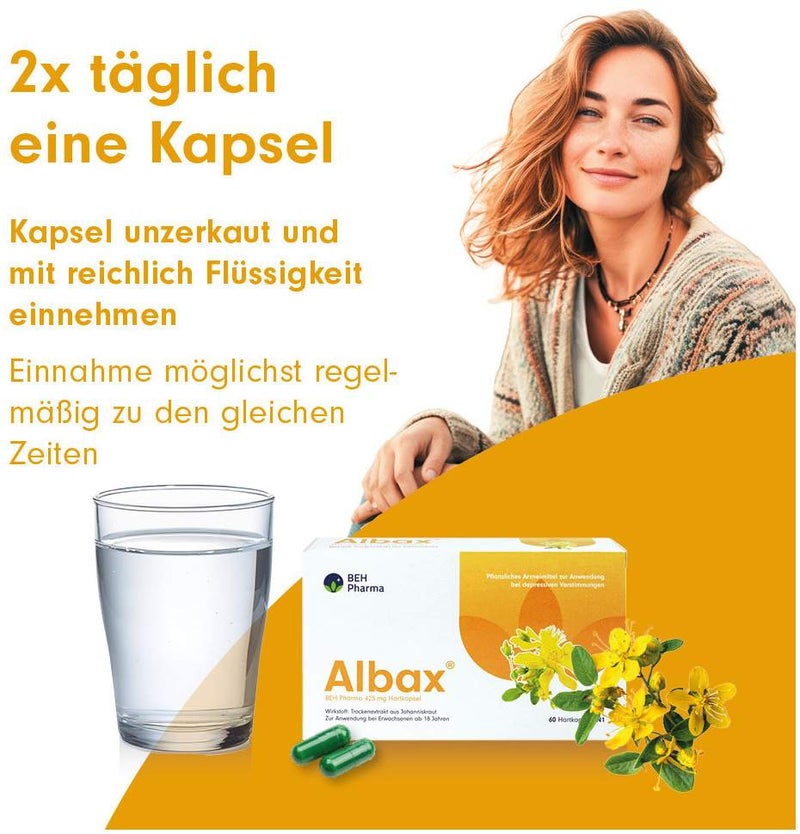 Albax BEH Pharma 425 mg 60 Hartkapseln