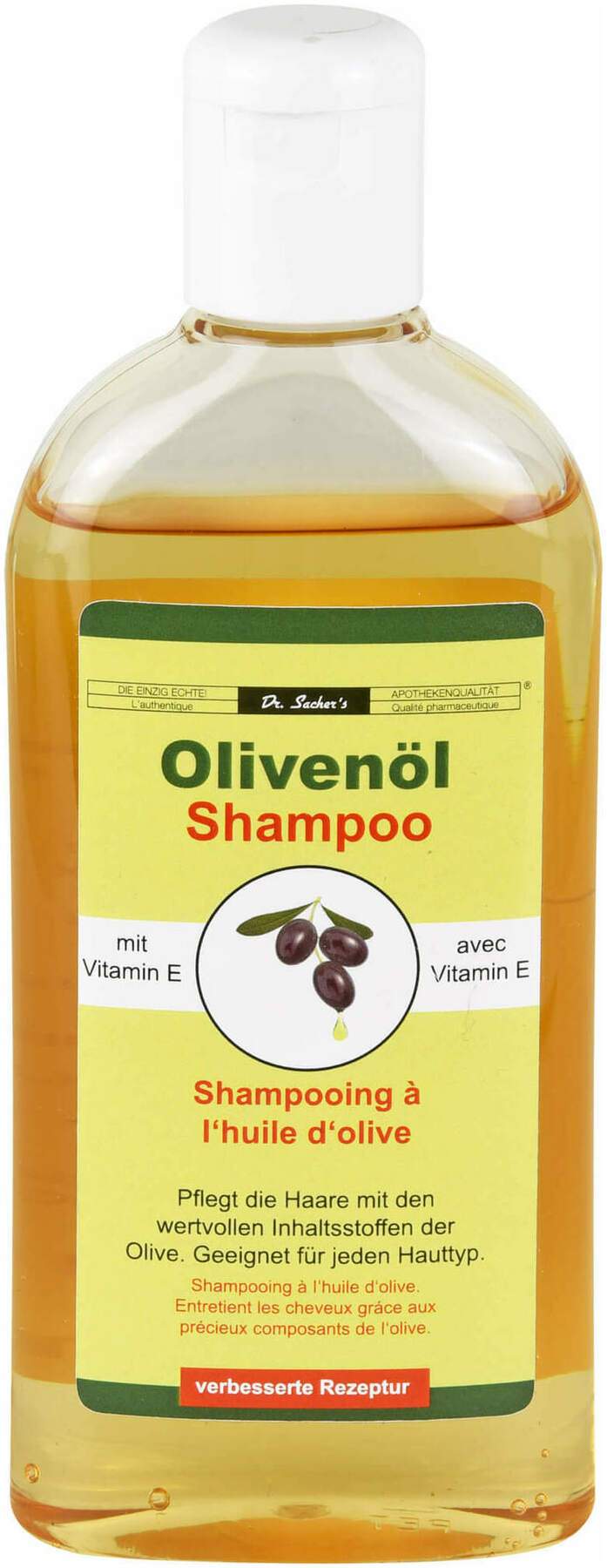 Olivenöl Shampoo Mit Vitamin E 250ml