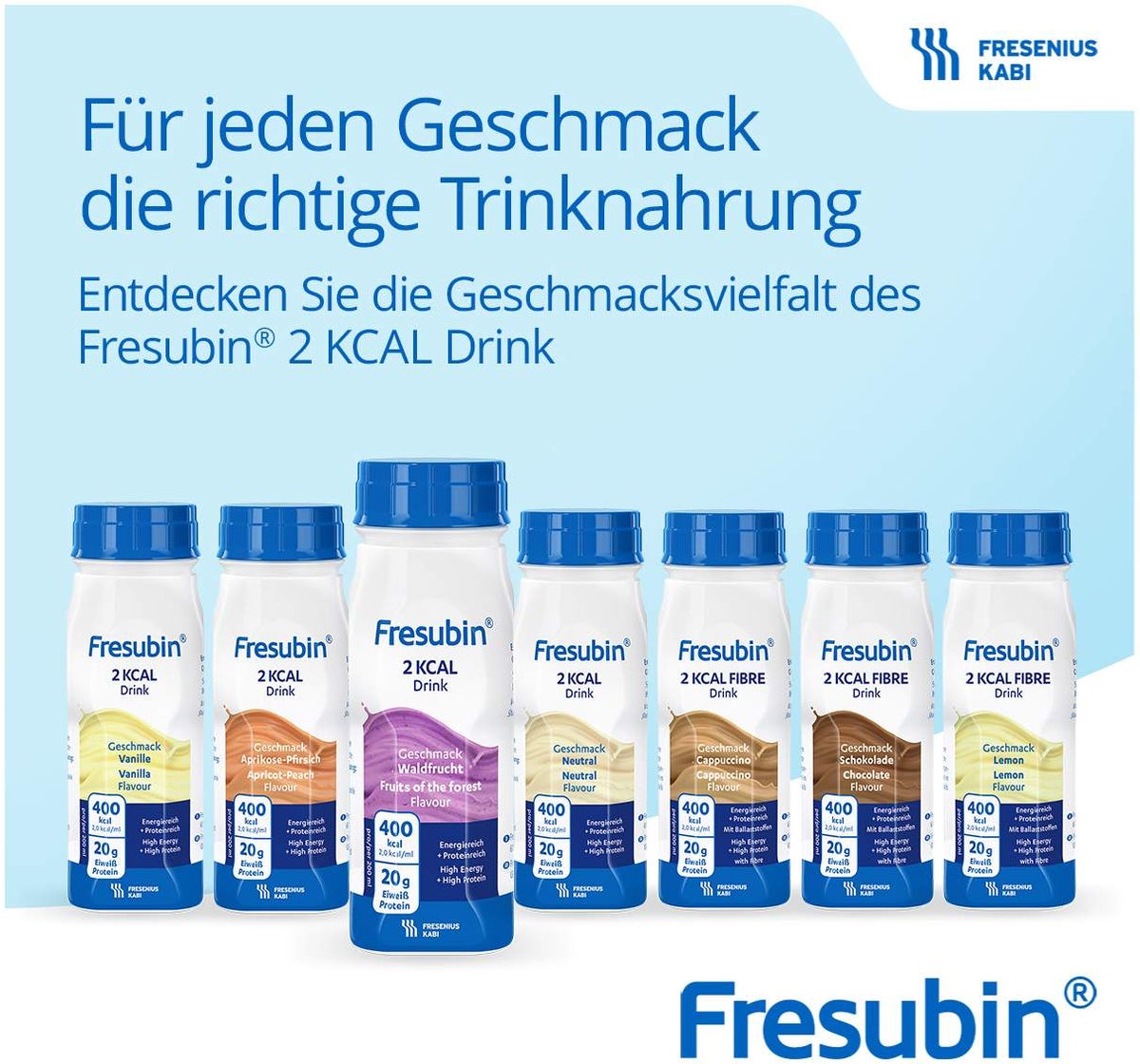 Fresubin 2 Kcal Drink Mischkarton 24x200 ml