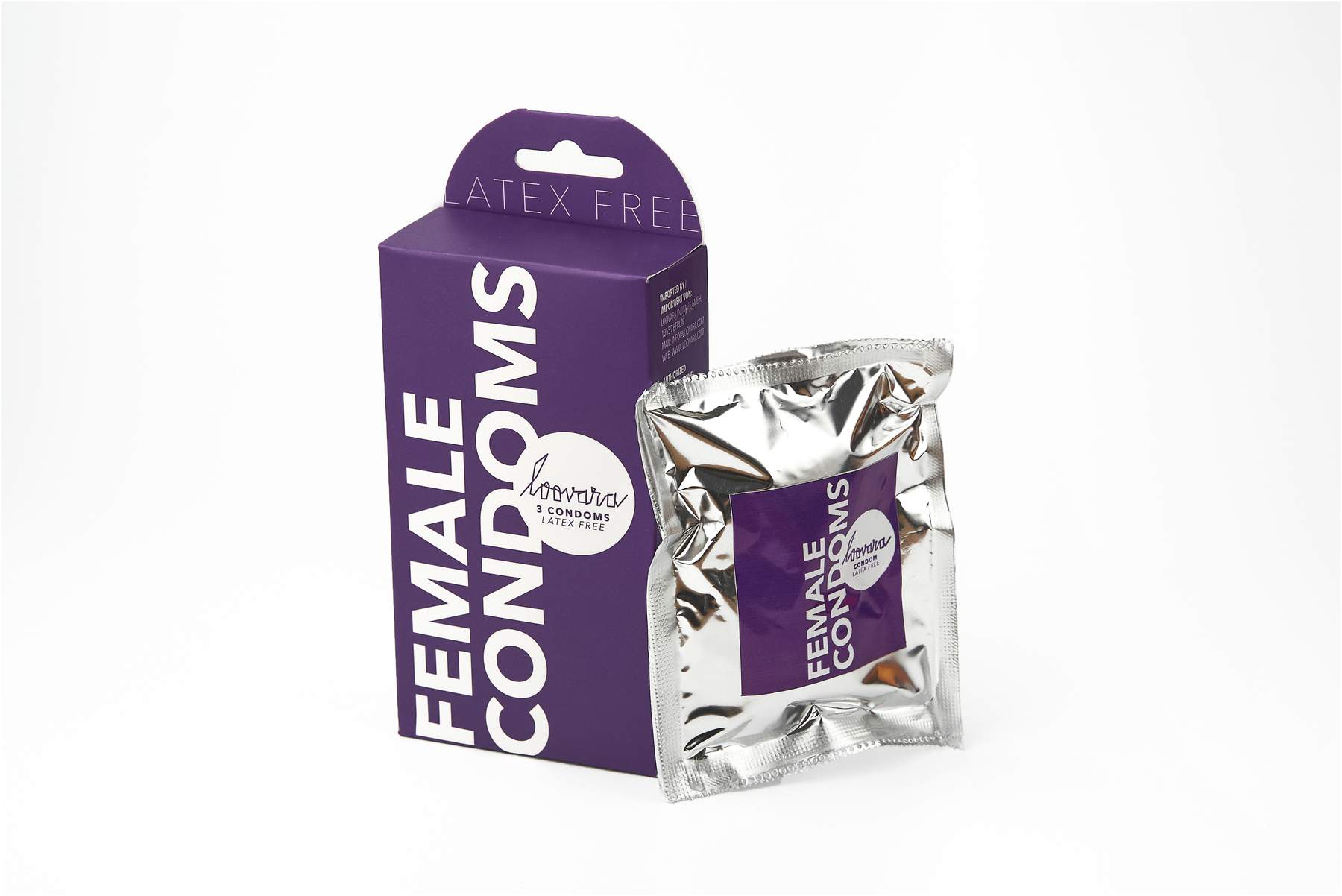 Loovara Female Condoms 3 Stück