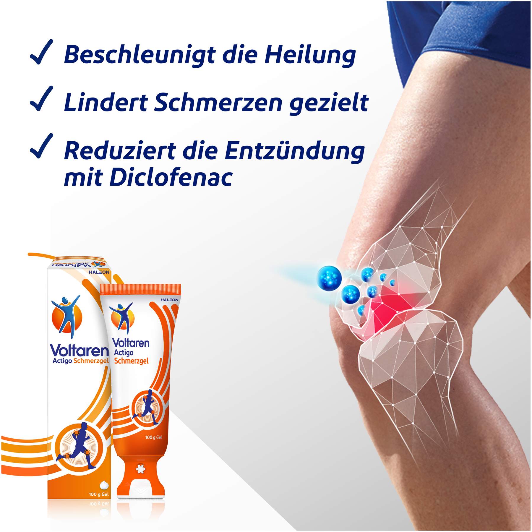 Voltaren Actigo Schmerzgel mit EASY Applikator 100 g