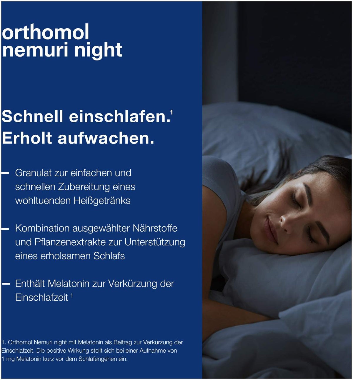 Orthomol nemuri night Granulat 30 x 10 g