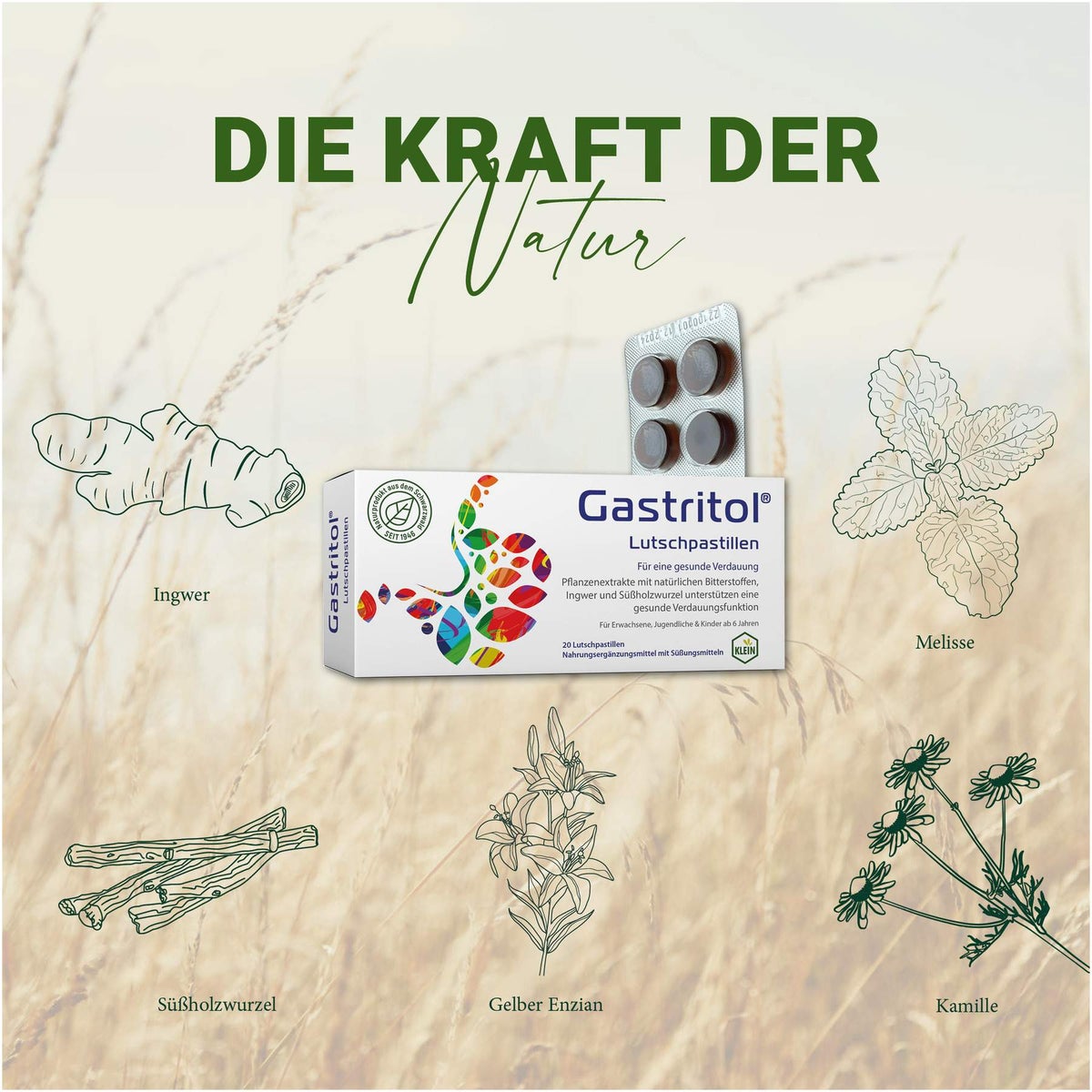 Gastritol 20 Lutschpastillen