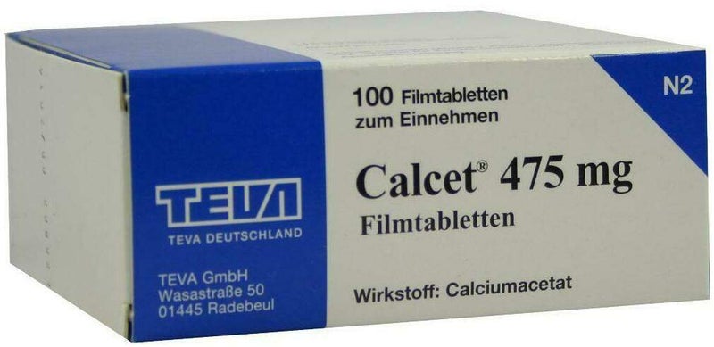 Calcet 475 mg 100 Filmtabletten