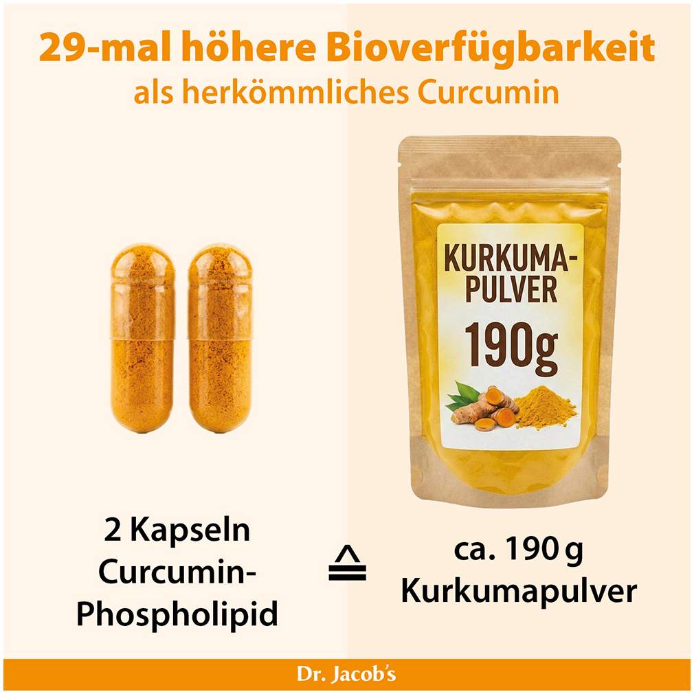 Curcumin Phospholipid Dr.Jacob s 60 Kapseln