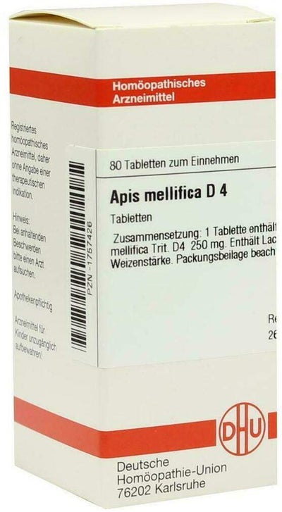 Dhu Apis Mellifica D4 80 Tabletten