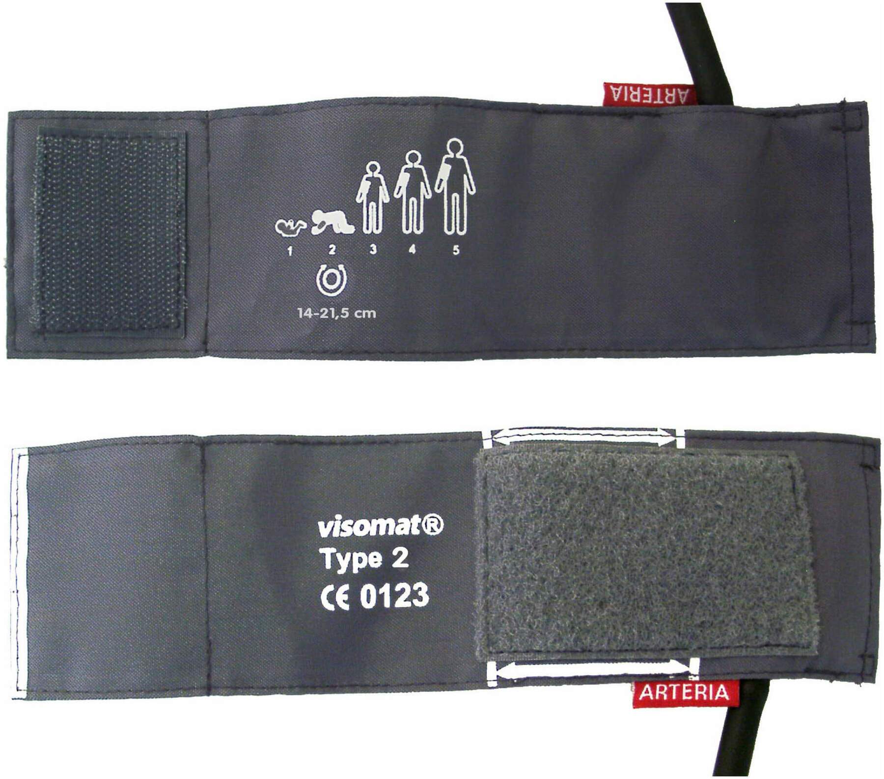 Visomat Klettmanschette Typ 2 14-21,5 cm 1 Stück
