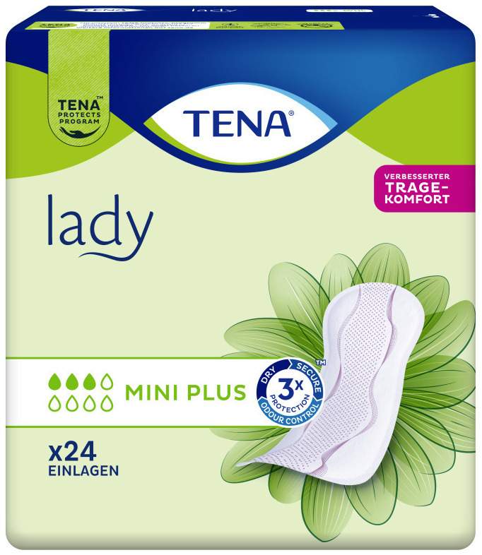 Tena Lady Mini Plus Inkontinenz Einlagen 6 X 24 Stück