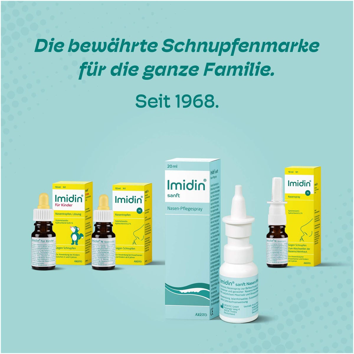 Imidin Sanft Nasen Pflegespray 20 ml