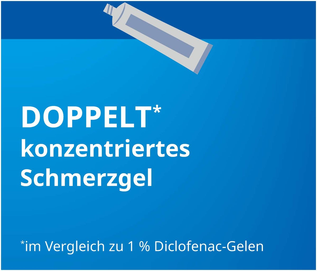 Diclofenac Stada 20 mg je g Gel Schmerzgel forte 180 g