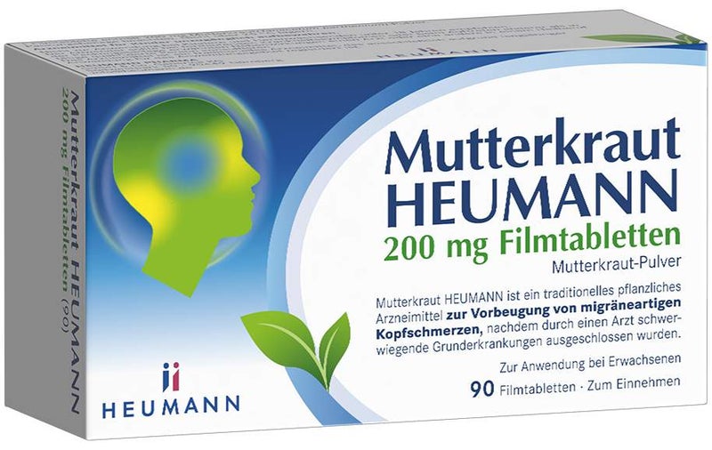 Mutterkraut Heumann 200 mg Filmtabletten 90 Stück