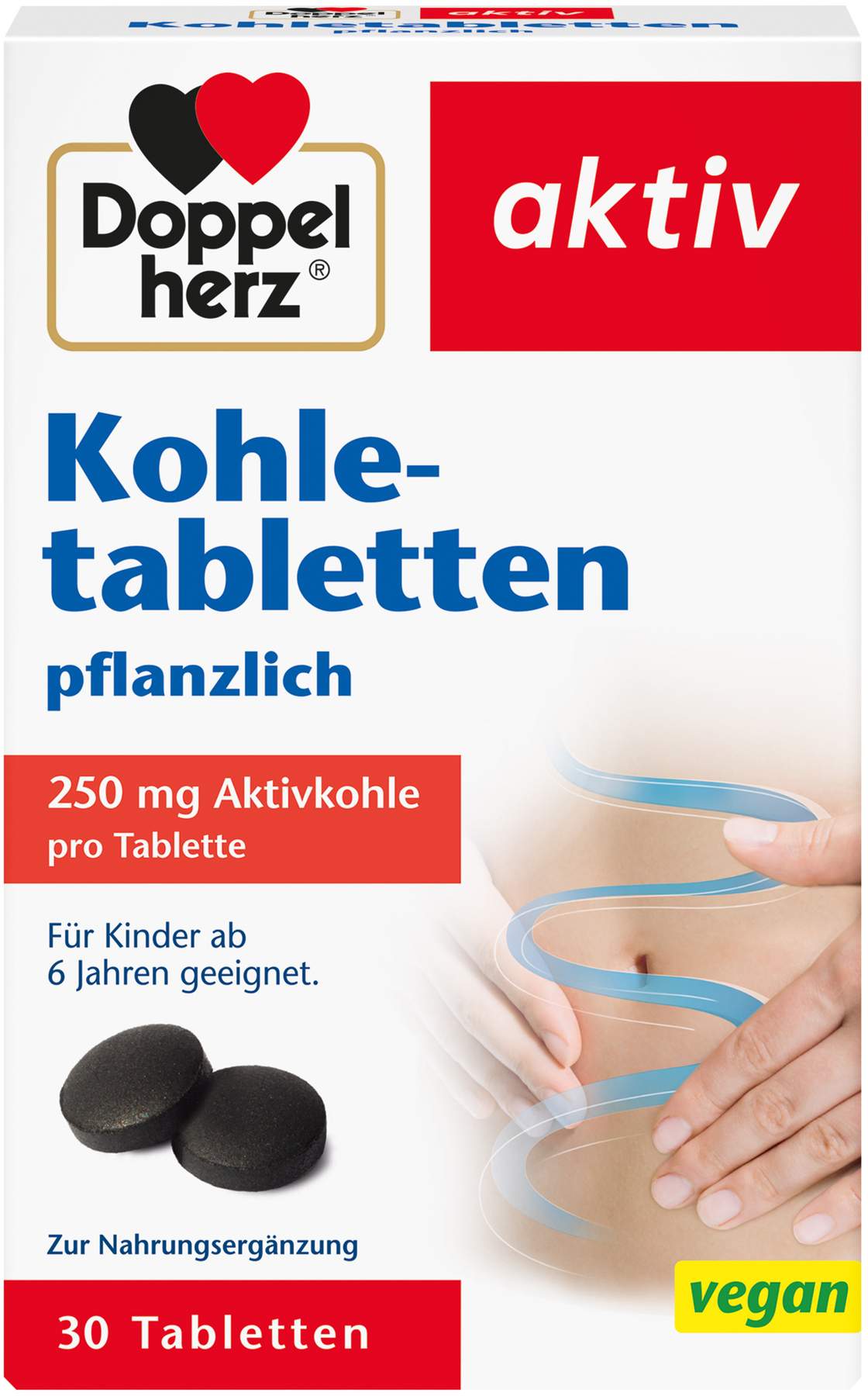 Doppelherz Aktiv Kohletabletten 30 Tabletten