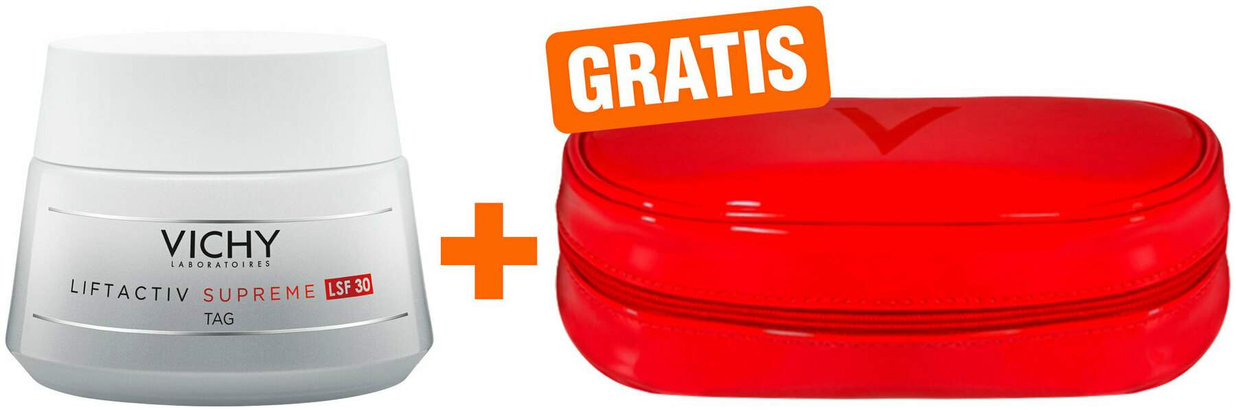 Vichy Liftactiv Supreme Tag LSF30 50 ml Creme + gratis Kosmetiktasche 1 Stück