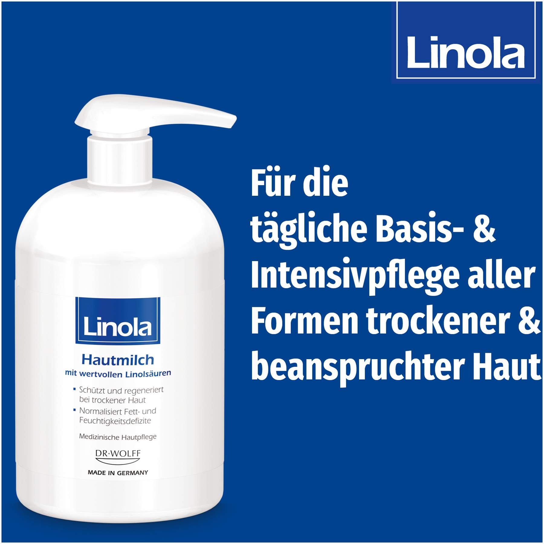 Linola Hautmilch im Spender 500 ml