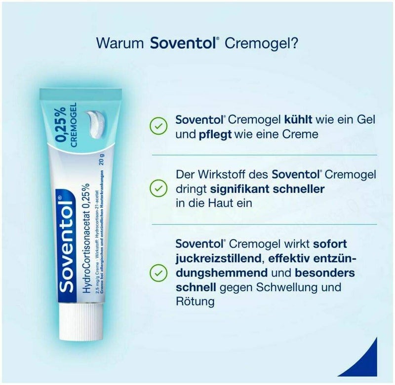 Soventol HydroCortisonAcetat 0,25% 50 g Creme