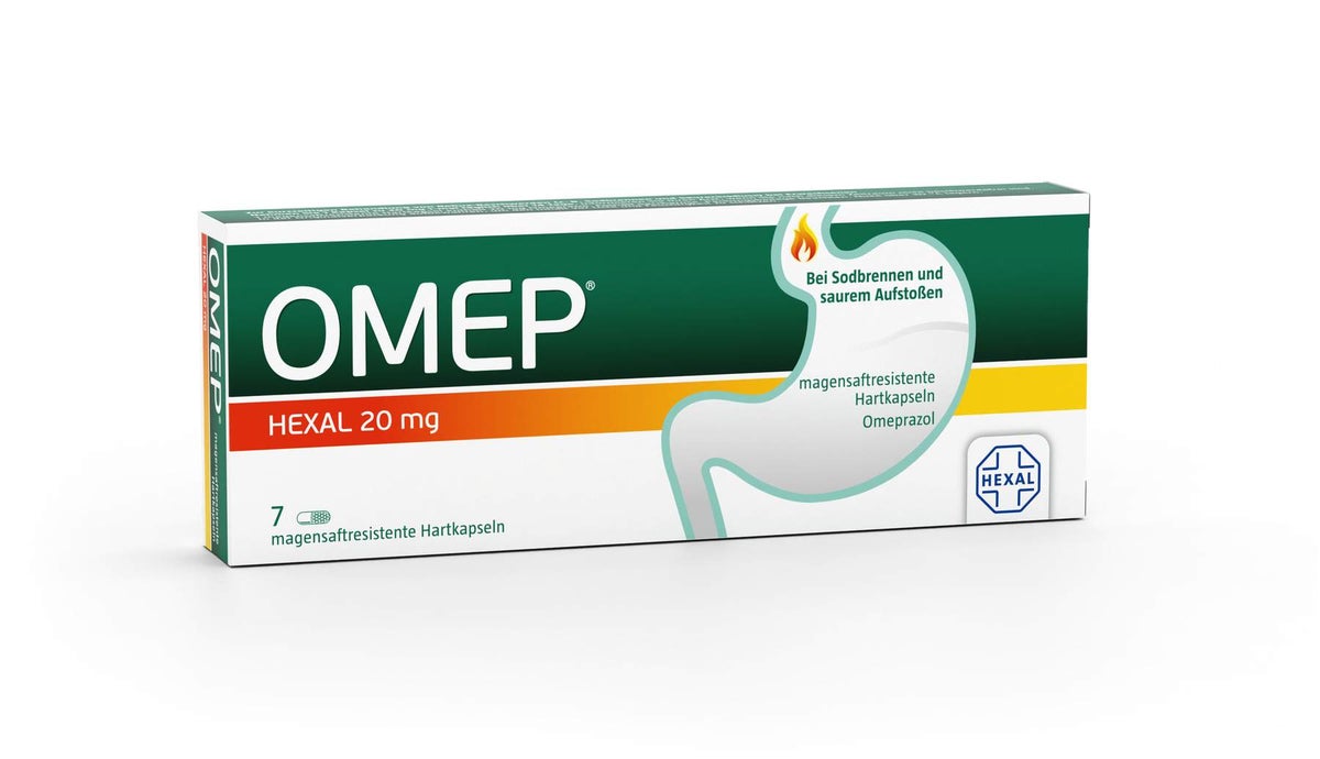 Omep Hexal 20 mg 7 magensaftresistente Kapseln