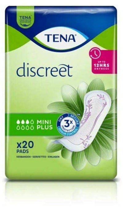 TENA DISCREET Inkontinenz Einlagen mini plus