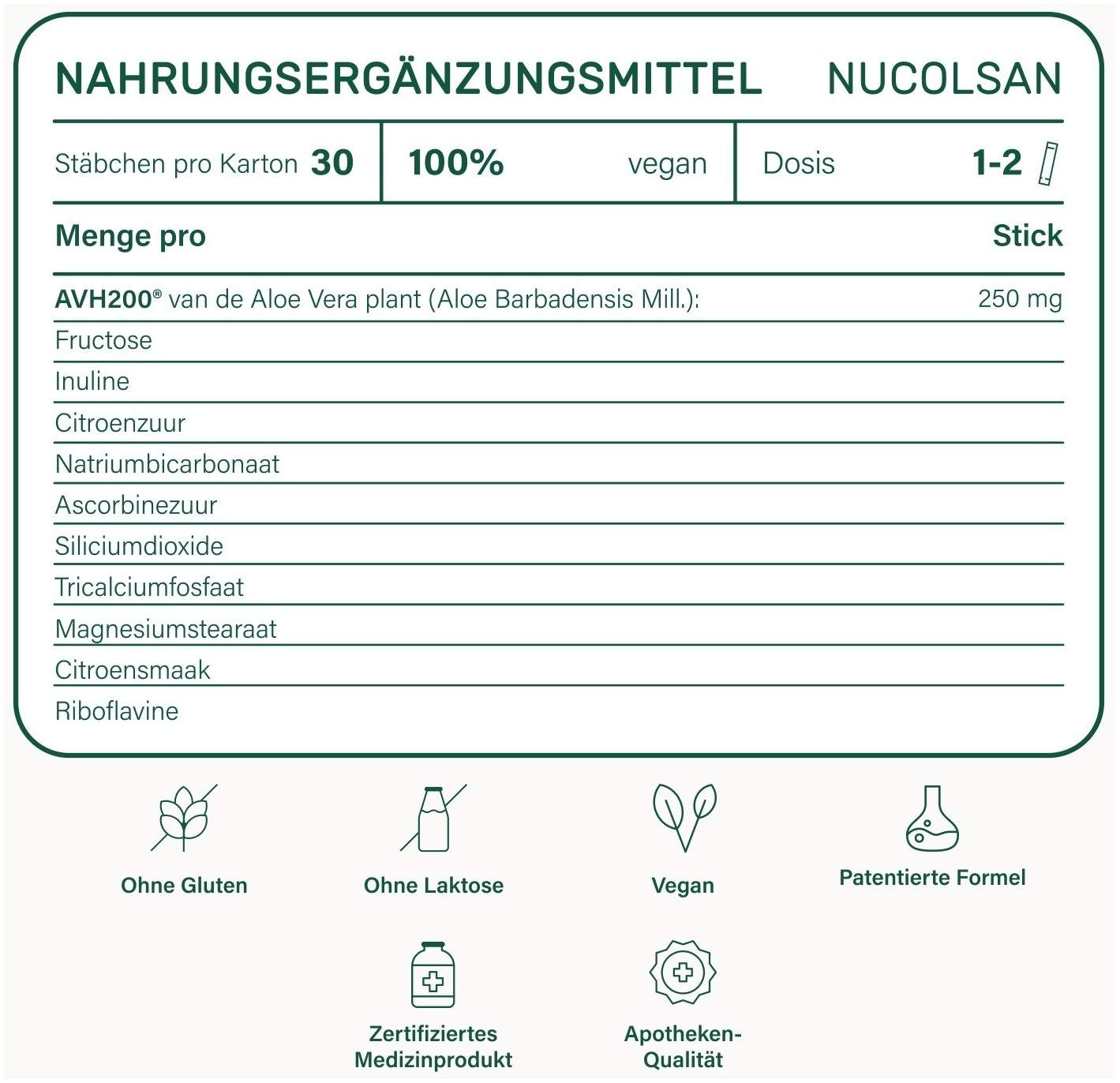 Nupure Nucolsan bei Reizdarm Plv.Z.Susp.-Herst. 30