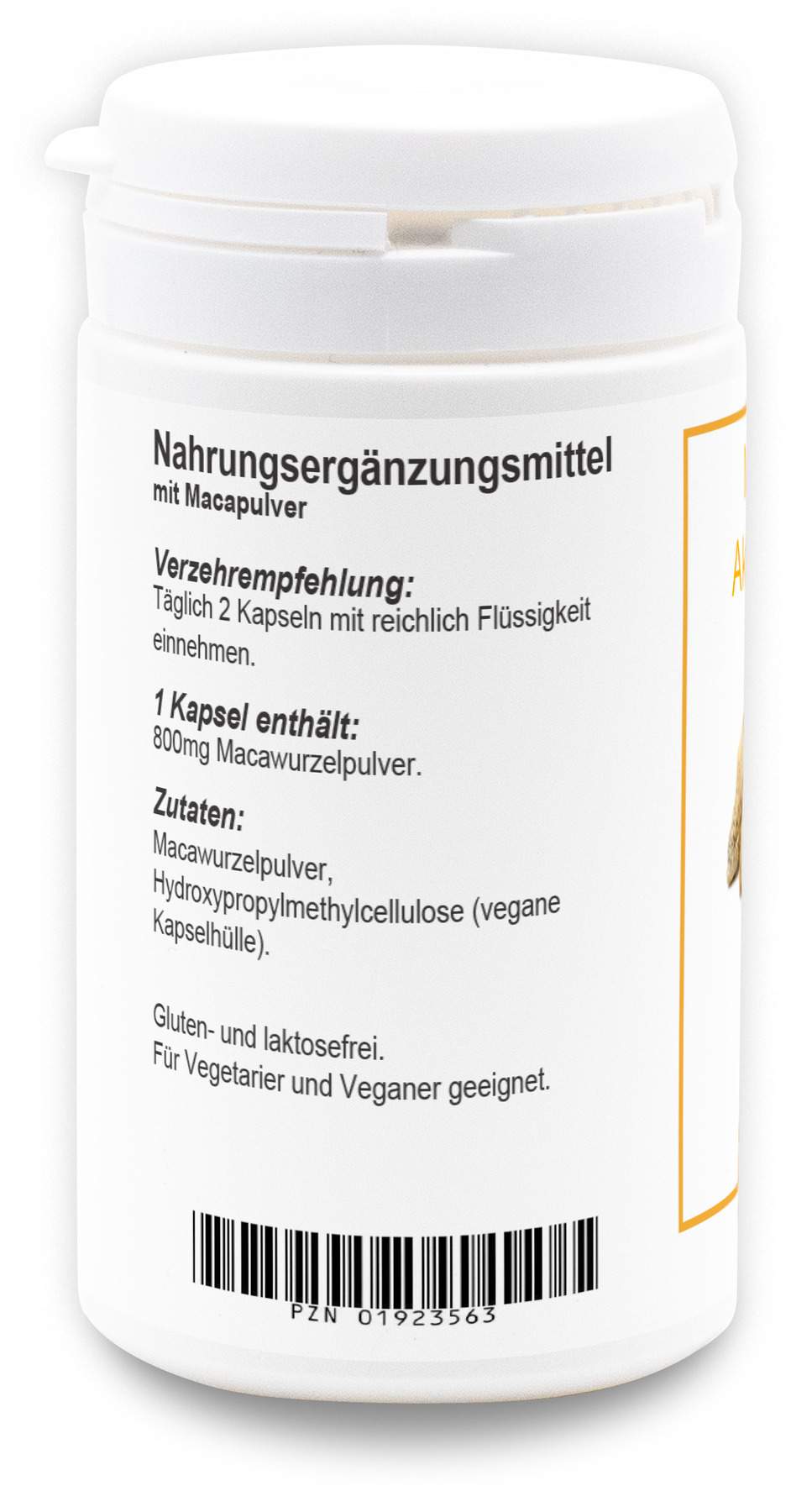 Maca Aktiv 800 Kapseln